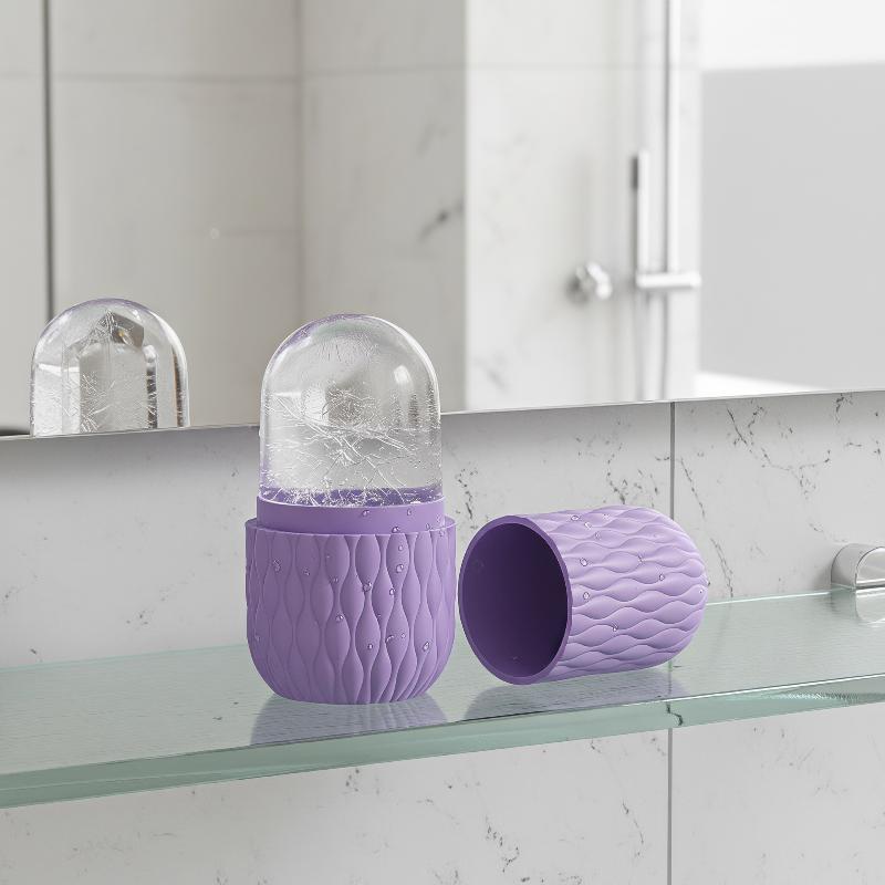 Face Ice Roller Puffiness - 1Pcs Reusable Silicone Ice Face Roller
