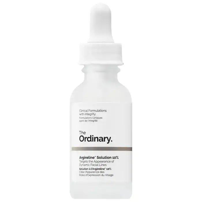 Hyaluronic Acid Facial Serum - Argireline Solution 10% for Reducing Fine