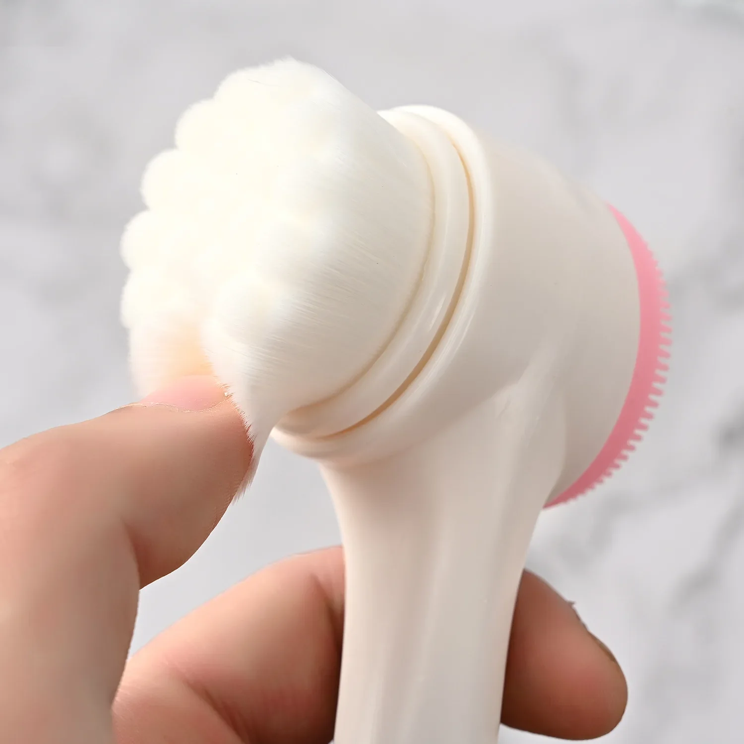Silicone Facial Facial Cleansi - Silicone Face Scrubber Electric ulasan dan harga