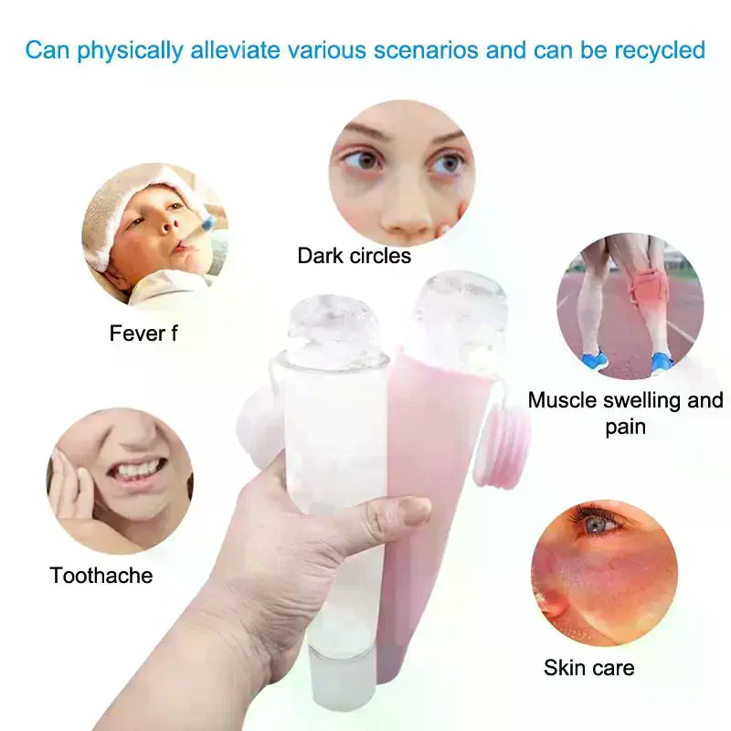 Silicone Cube Tray Shape Ice R - Face Ice Roller Puffiness ulasan dan harga