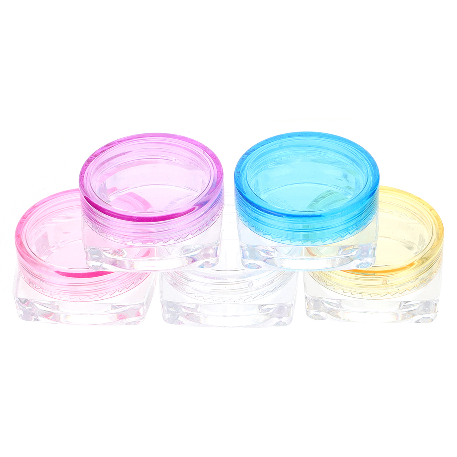 50pcs Small Transparent Cosmet - Hair Care ulasan dan harga