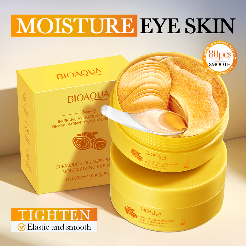 1 Box of 80Pcs Collagen Moistu - Collagen Under Eye Patches ulasan dan harga