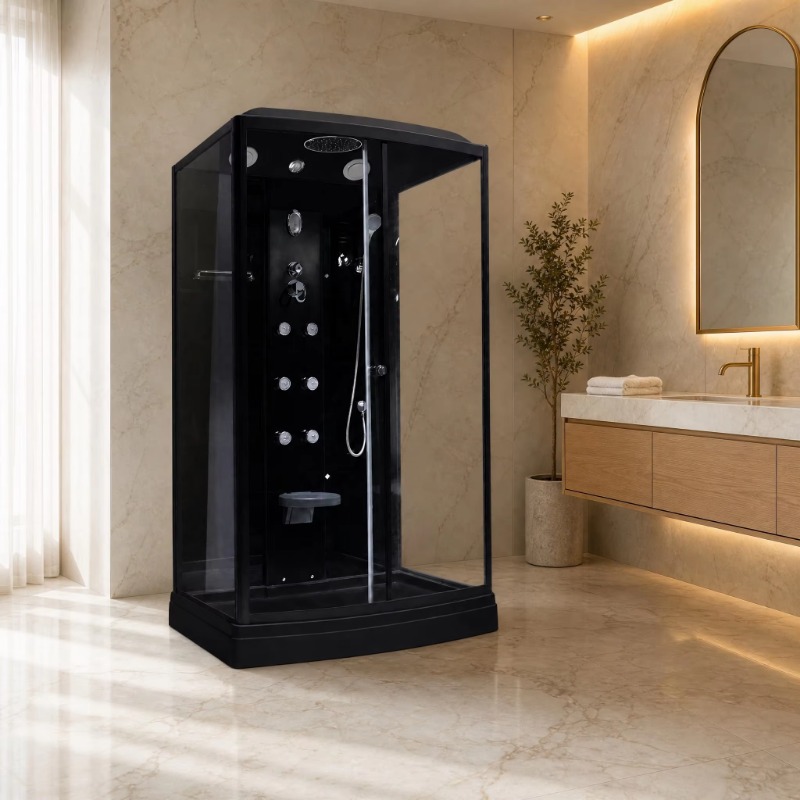 Walk In Luxury Black Frame Rec - Massage ulasan dan harga
