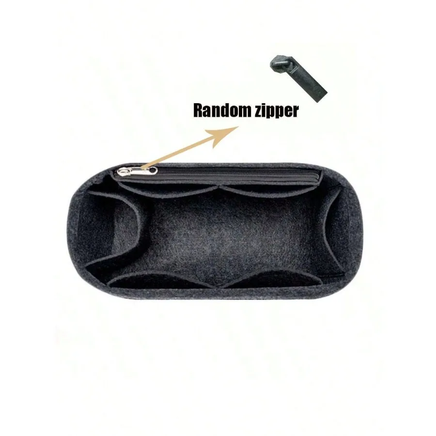Bag Organizer Felt Purse Inser - Makeup ulasan dan harga