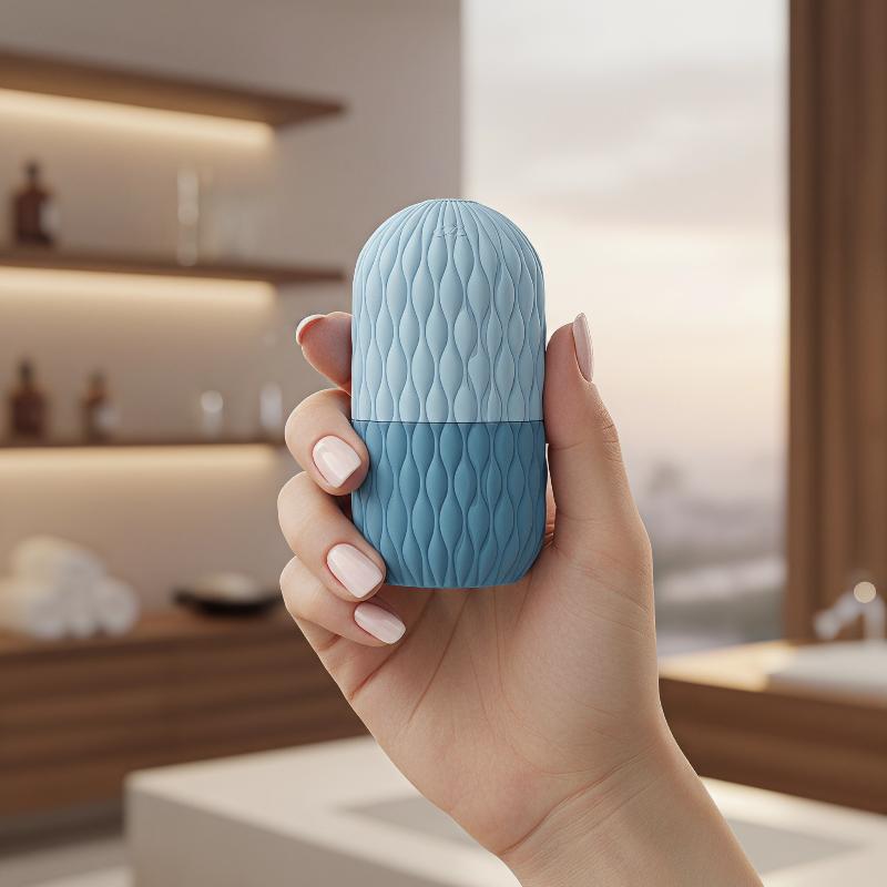 1Pcs Reusable Silicone Ice Fac - Face Ice Roller Puffiness ulasan dan harga