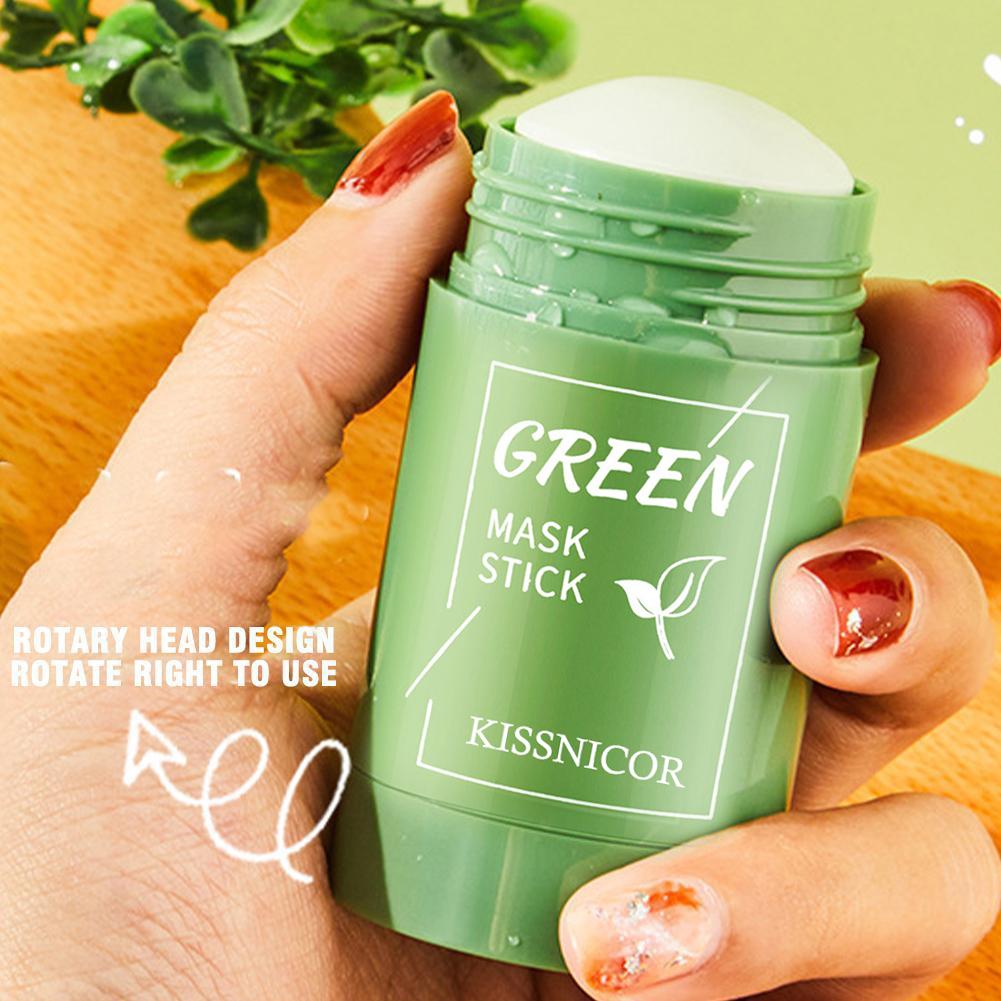 1/2/3pcs Green Tea Mask Deep C - Green Tea Cleansing Clay Mask ulasan dan harga
