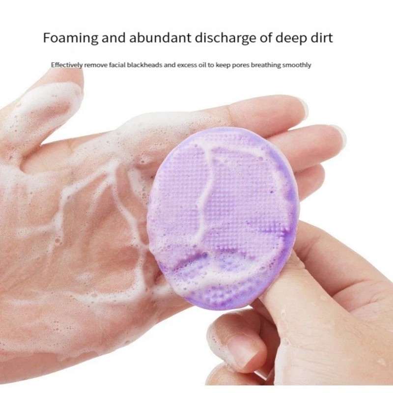 Silicone Facial Cleansing Brus - Silicone Face Scrubber Electric ulasan dan harga