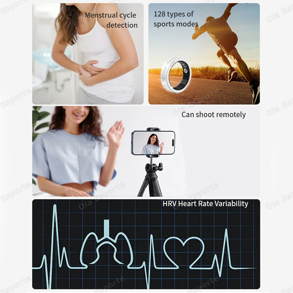 2026 New Smart Ring Lady Heart - Health Monitors ulasan dan harga