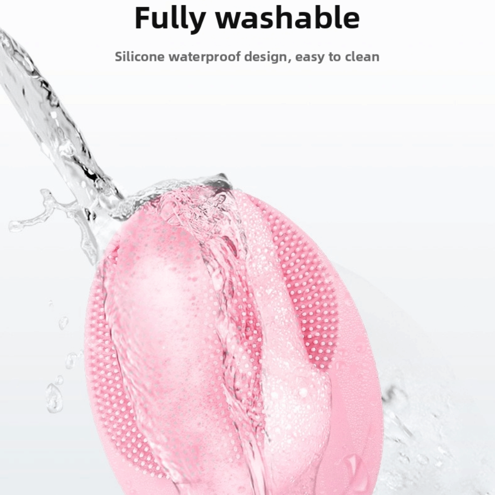 Soft Silicone Facial Cleansing - Silicone Face Scrubber Electric ulasan dan harga