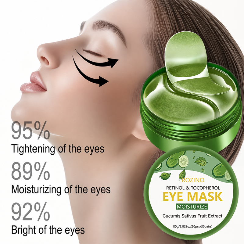 30 Pairs of Green Retinol and  - Collagen Under Eye Patches ulasan dan harga