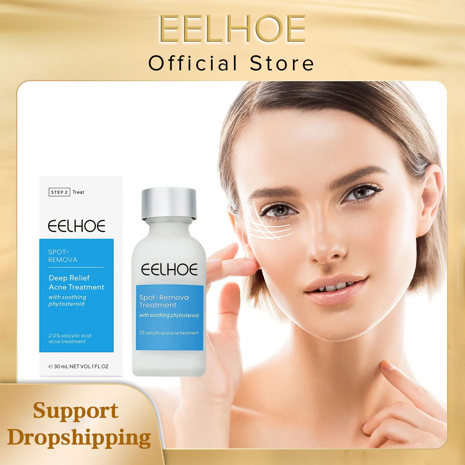EELHOE Acne Treatment Lotion S - Salicylic Acid Blackhead Remover ulasan dan harga