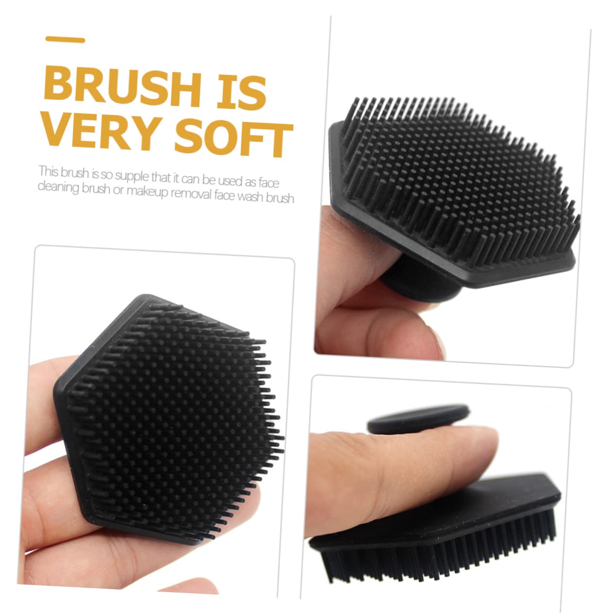 Facial Cleaning Brush Silicone - Silicone Face Scrubber Electric ulasan dan harga