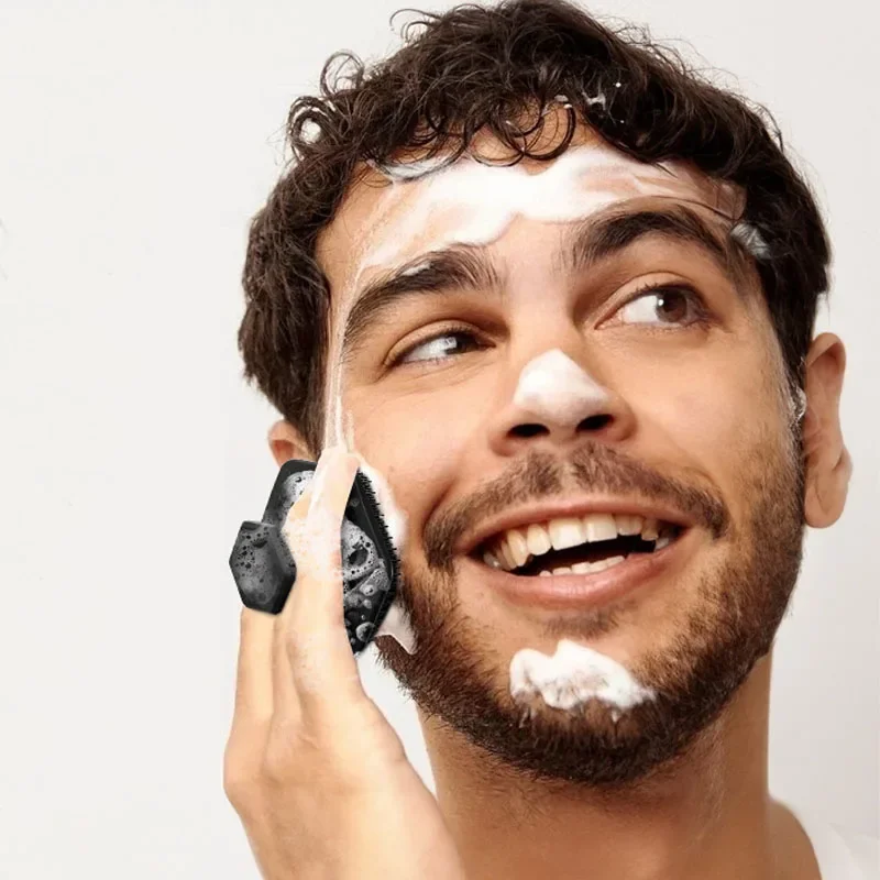 Facial Cleaning Brush Scrubber - Silicone Face Scrubber Electric ulasan dan harga