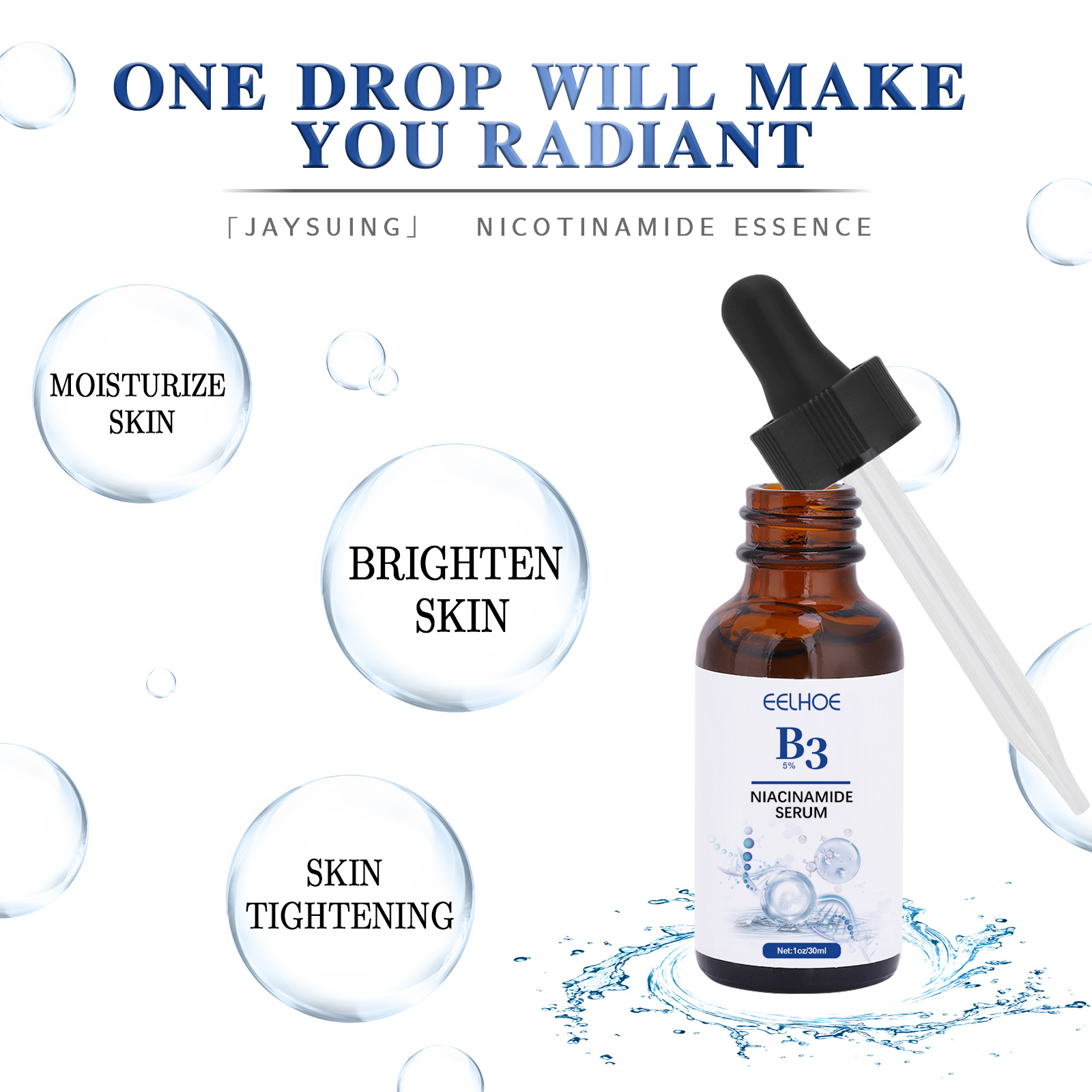 B3 Niacinamide Serum Wrinkle R - Niacinamide Pore Shrinking Essence ulasan dan harga