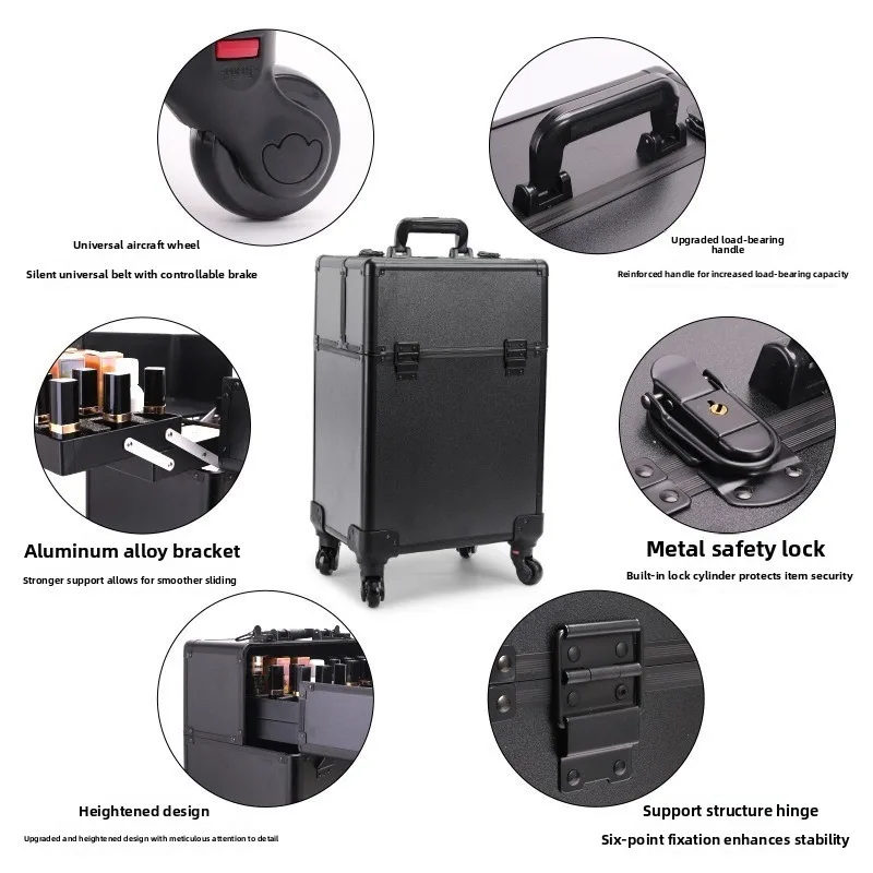 Aluminum Alloy Pro Large Capac - Nail Art ulasan dan harga