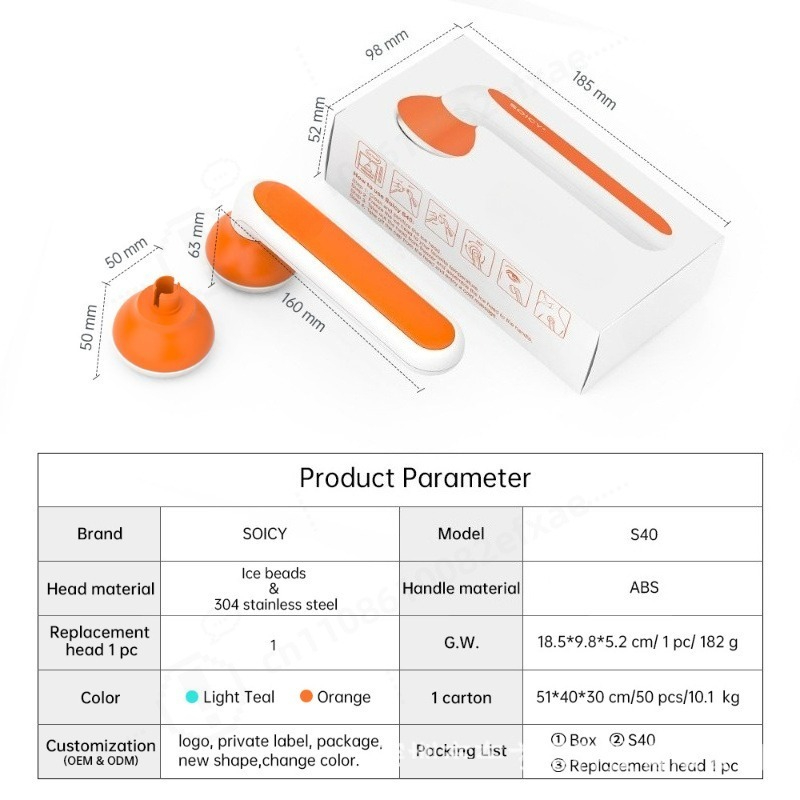 Stainless Steel Ice Compress R - Face Ice Roller Puffiness ulasan dan harga
